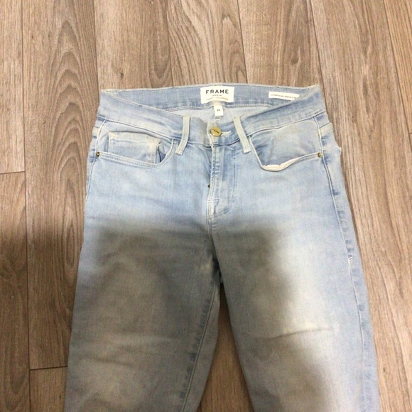 Frame le Skinny de Jeanne crop light was Jeans 26 - Picture 3 of 5